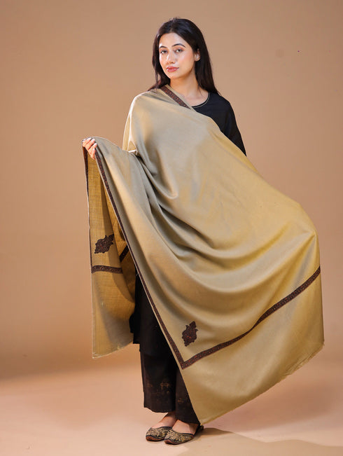 Women's Hand Embroidery Wool Shawl